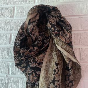 Giant Ethically Made FairTrade Boho Scarf with Tassels